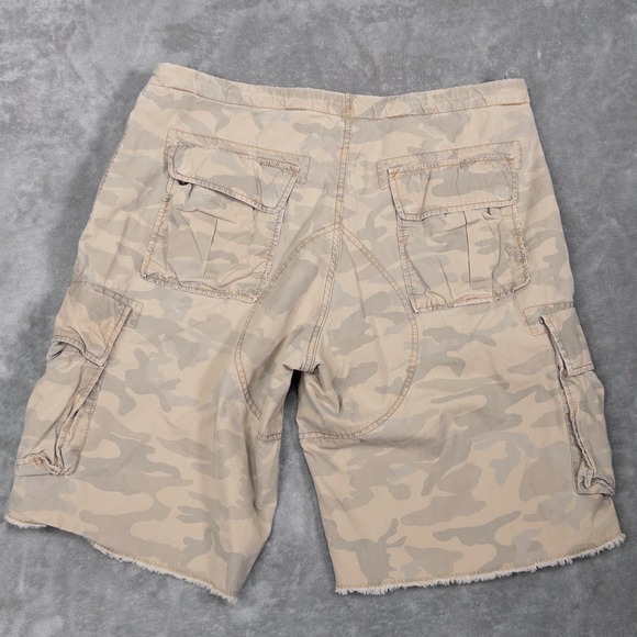 GAP Shorts Mens 34 11" Cargo Desert Camouflage Paratrooper Fatigue Military Y2K - Picture 7 of 13